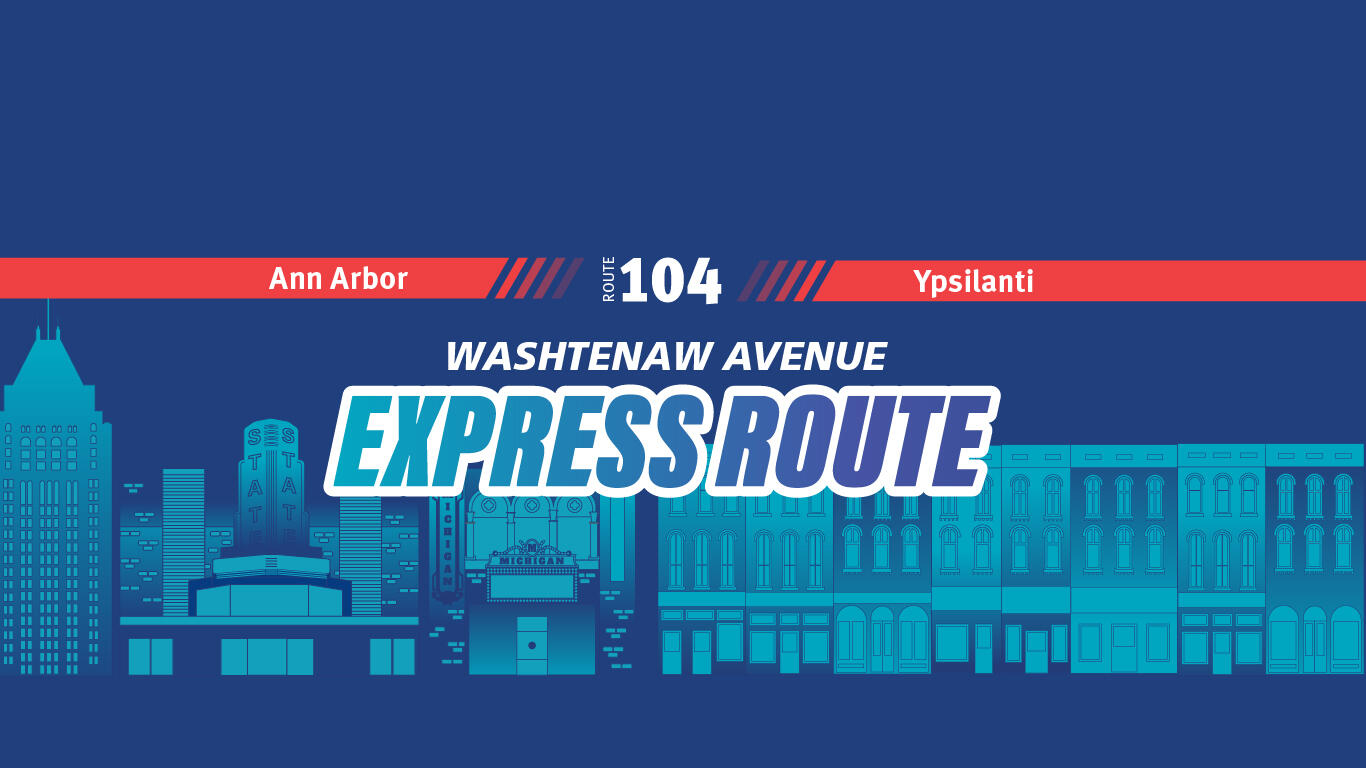 Washtenaw Express Route Graphic